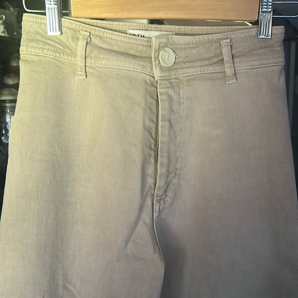 Zara beige jeans